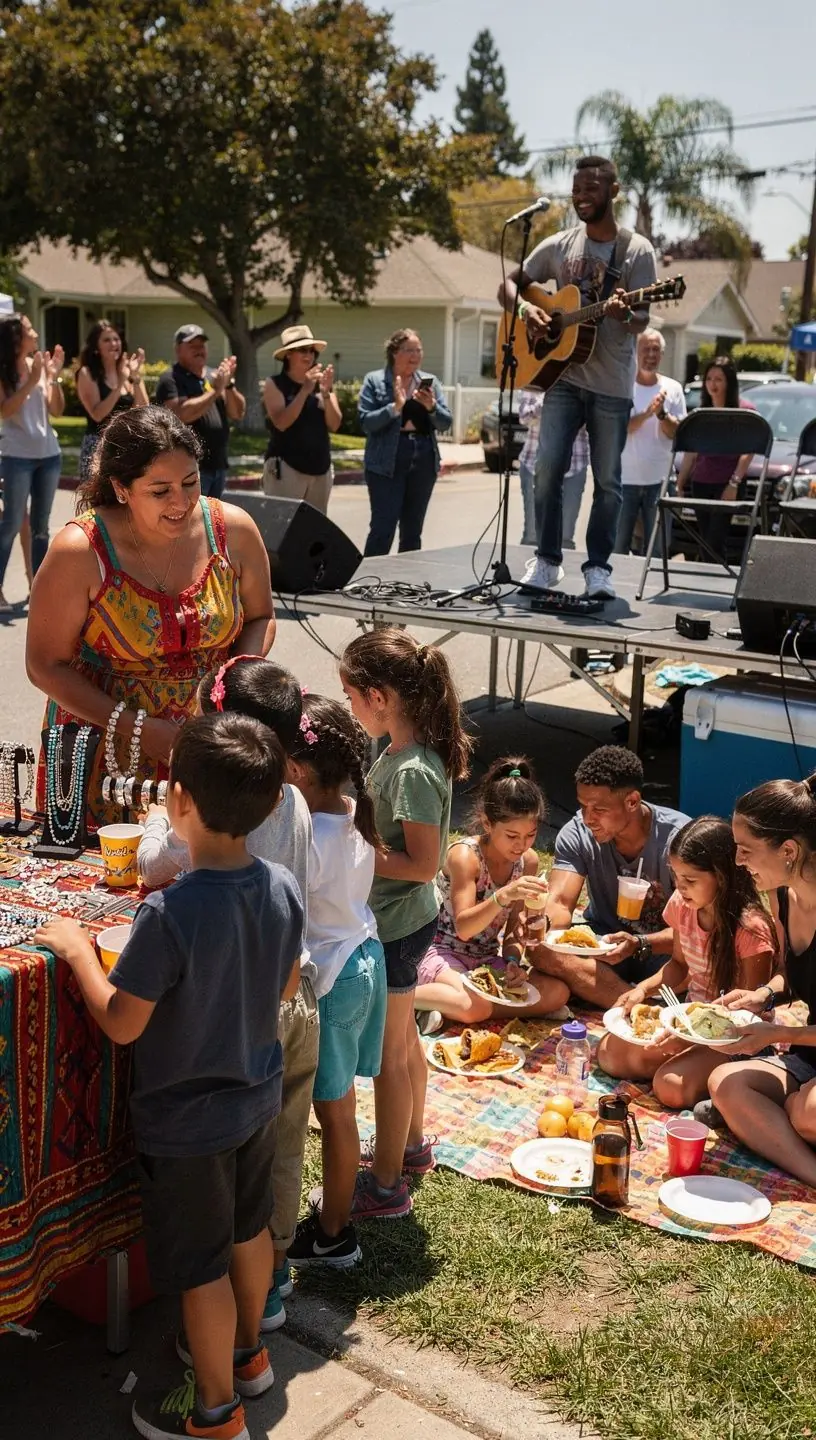 Guide to sustainable living in California neighborhoods.